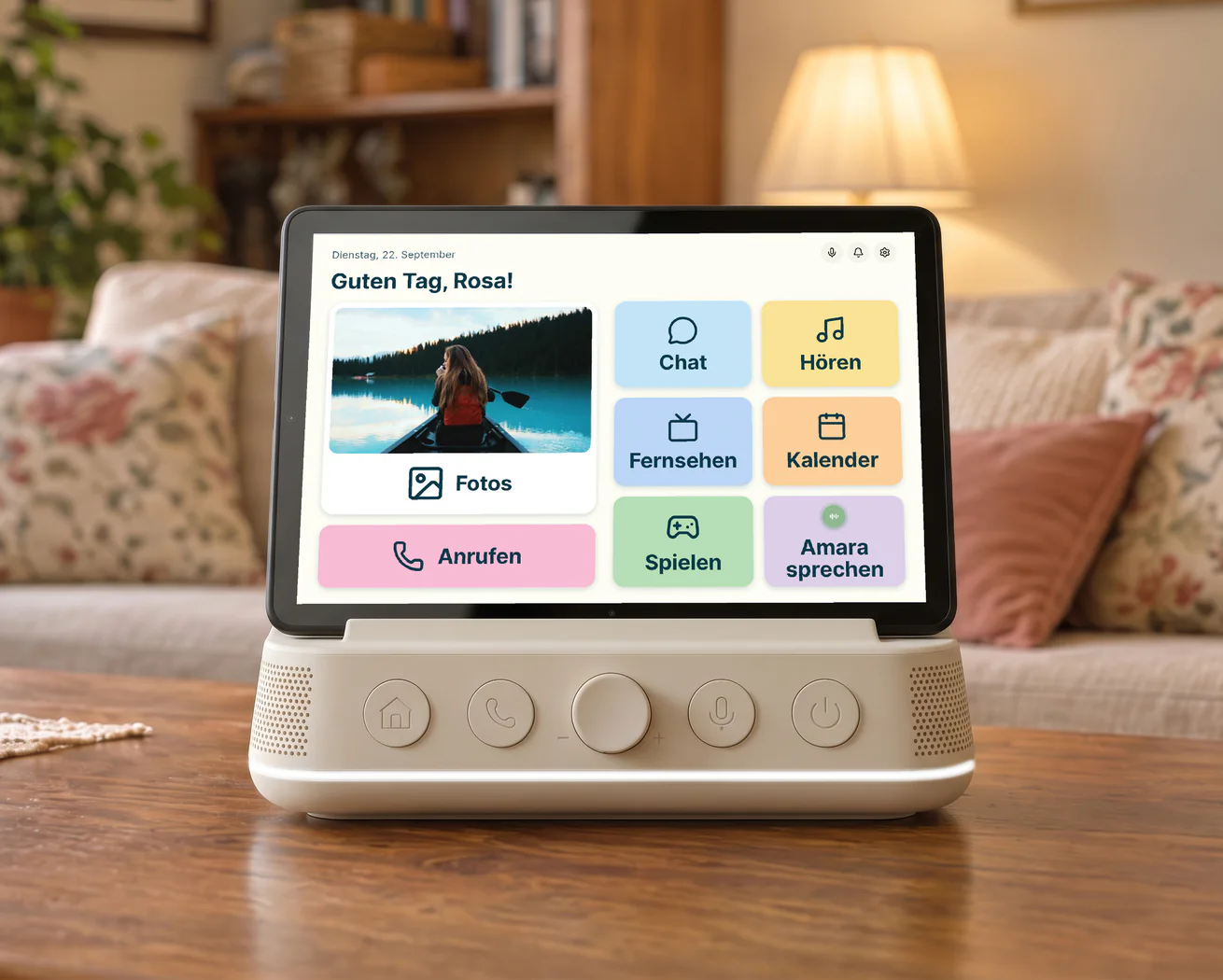 Amara Tablet mit Dock